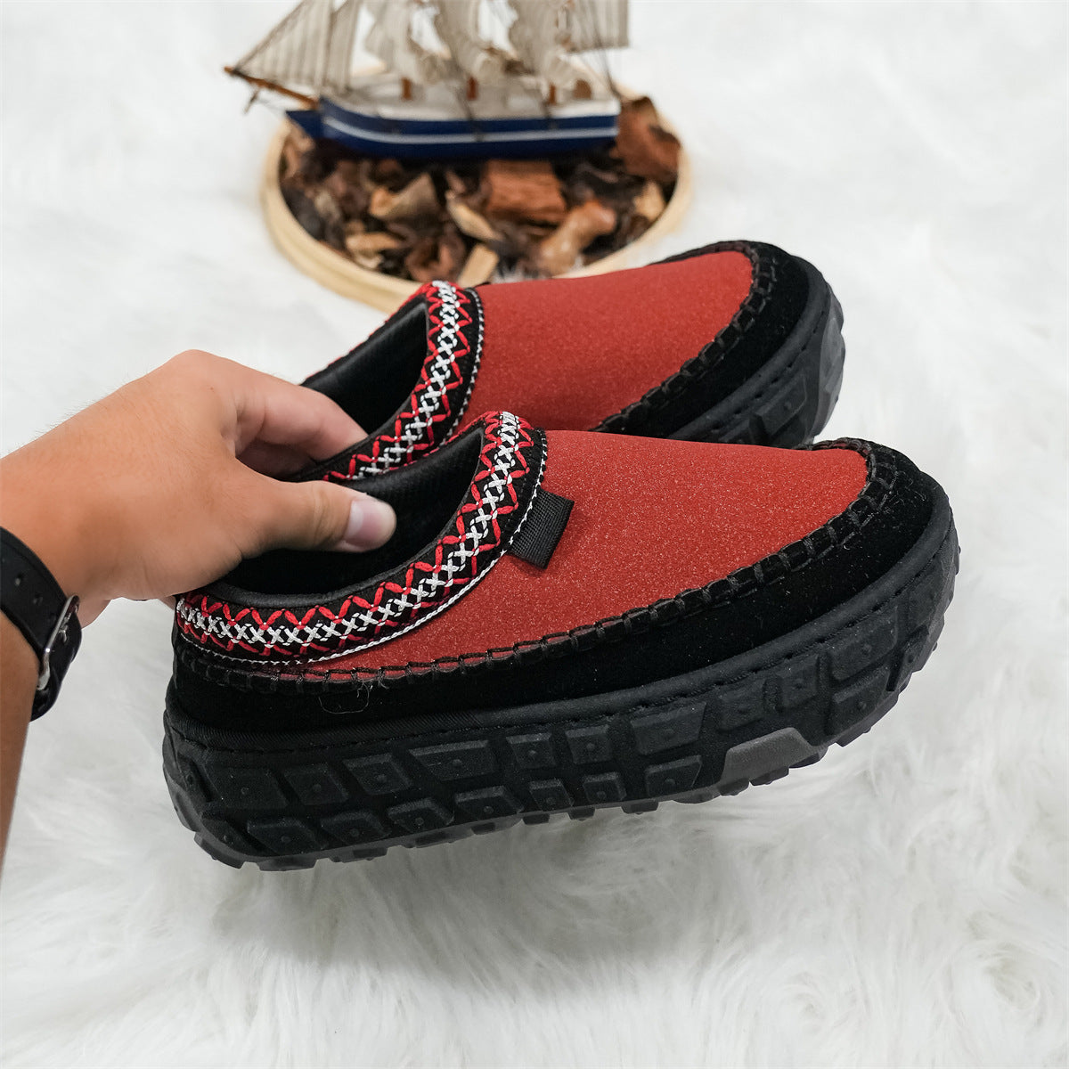 Flip-flops Height Increasing Leisure Platform Slip-on Casual Shoes