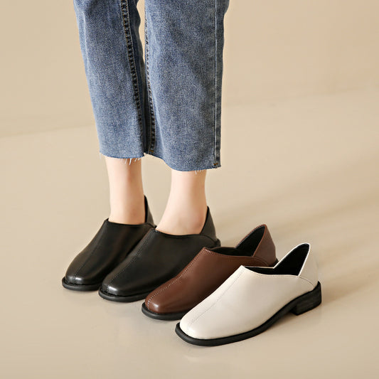 Women's Pumps Spring Korean Style Square Toe Casual Shoes