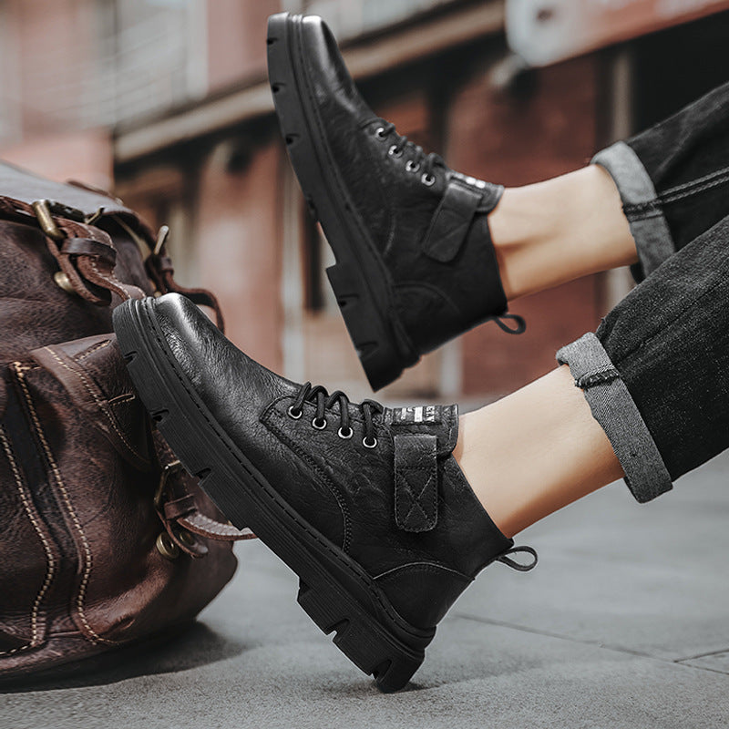 Winter Fleece-lined Warm High Top Working Boots