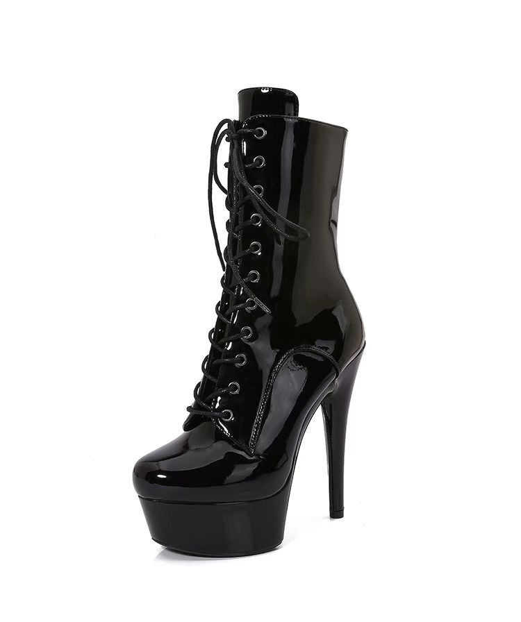 Nightclub Pole Dance Fashion Runway High-heel Boots