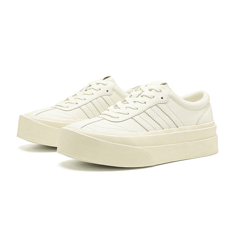 Men's Spring Retro Minority German Training Color Matching Thick Men's Board Shoes