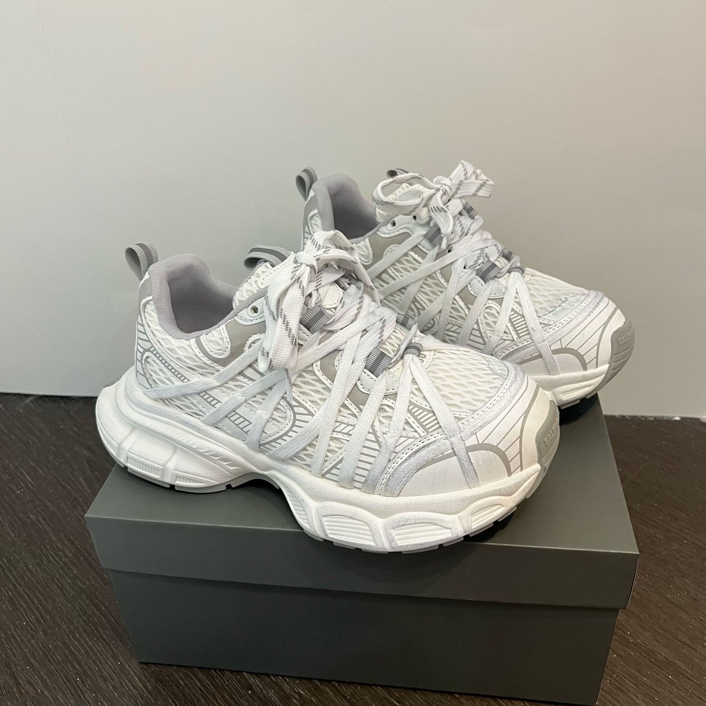 Women's Spring Spider Web Platform Dad Mesh Elevator Women's Casual Shoes