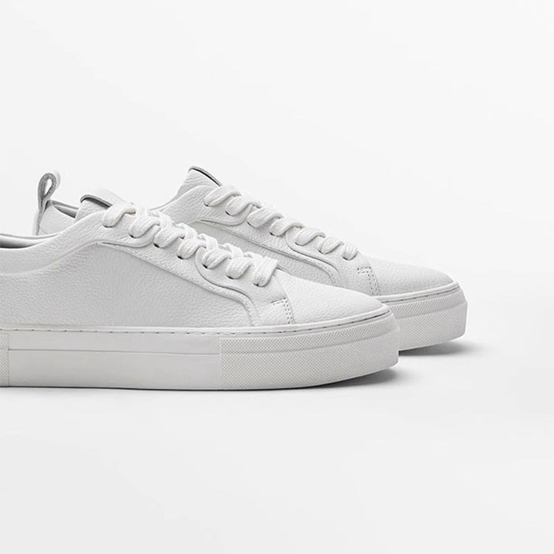 Women's Round Head Platform White Korean Fashion Women's Casual Shoes
