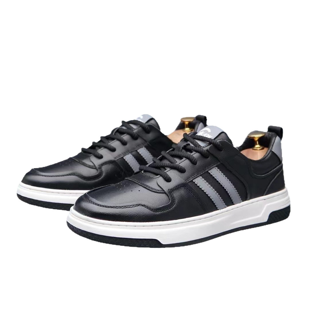 Men's Trendy Genuine Breathable Soft Bottom Sports Sneakers