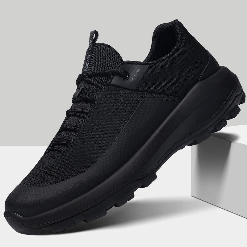 Men's Soft Sole Lightweight Outdoor Walking Comfortable Men's Casual Leather Shoes