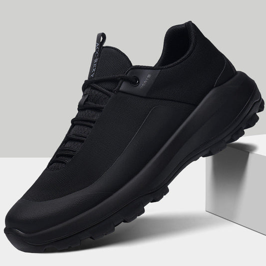 Men's Soft Sole Lightweight Outdoor Walking Comfortable Men's Casual Leather Shoes