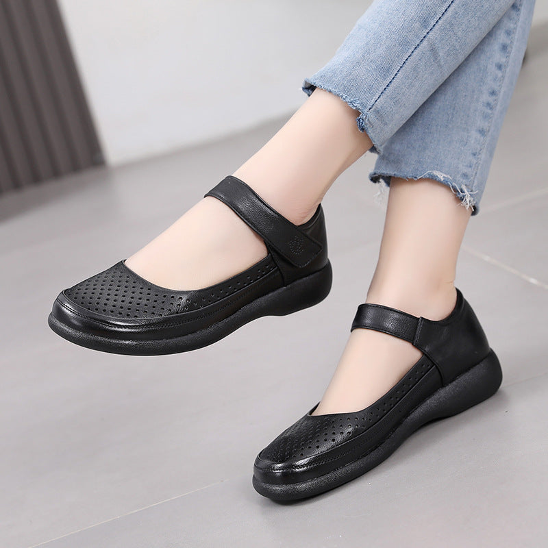 Women's Summer Breathable Mom Round Head Plus Sandals
