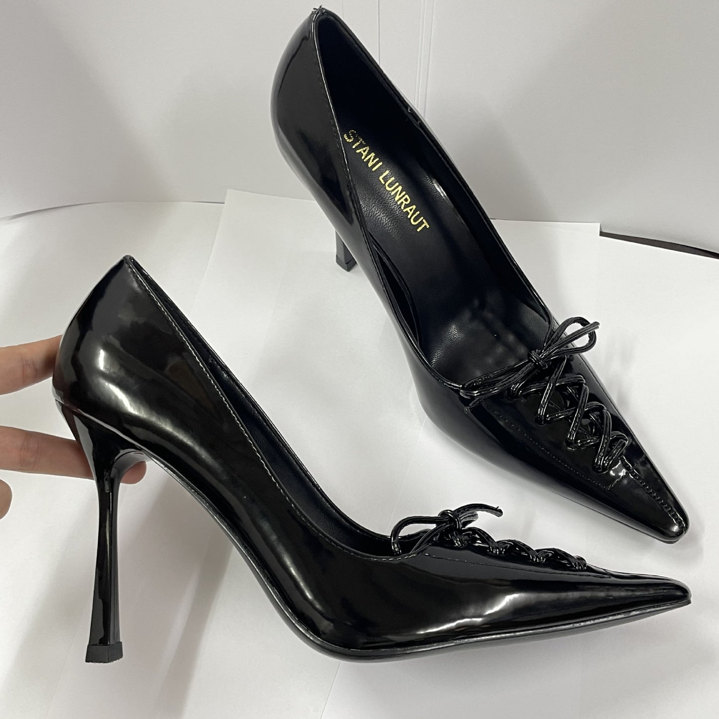 Women's Pointed Toe Low-cut Light Luxury Go-getter Heels