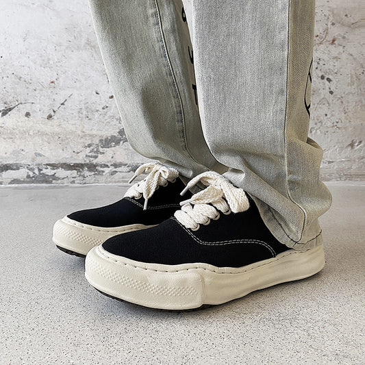 Women's & Men's Irregular Dissoed Retro Thick Bottom Shawn Men's Board Shoes