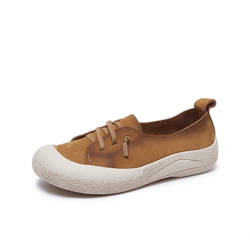 Women's Closed Toe Flat Retro Sports Casual Shoes