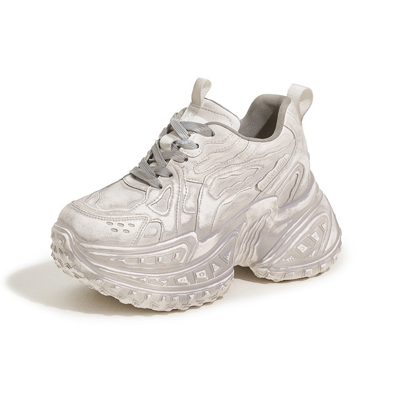 Women's Small Tall Dad Durian Bottom Platform Sneakers