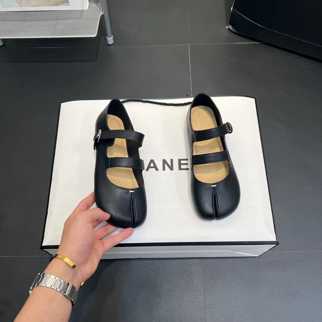 Women's Jane Spring Horseshoe Split Toe Comfortable Fashion Women's Shoes