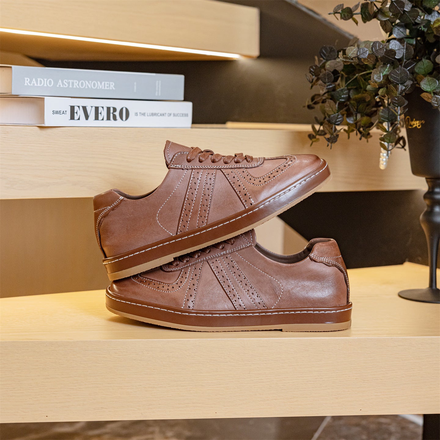 Women's Spring Retro Training Genuine Inside Outside Women's Casual Shoes