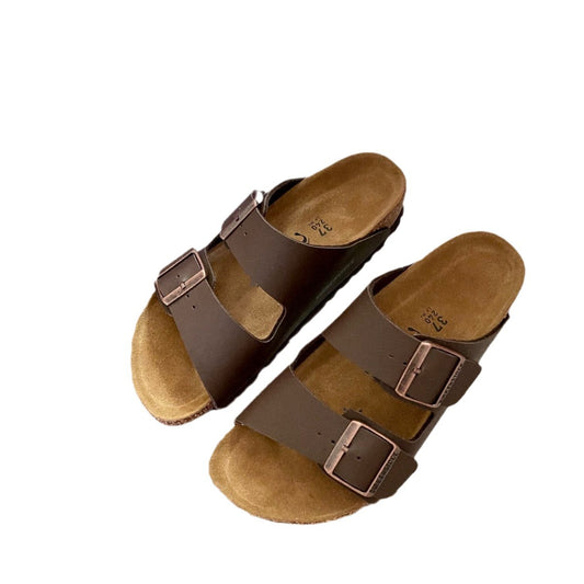 Women's & Men's Retro With Beach Summer Thick Bottom Slippers