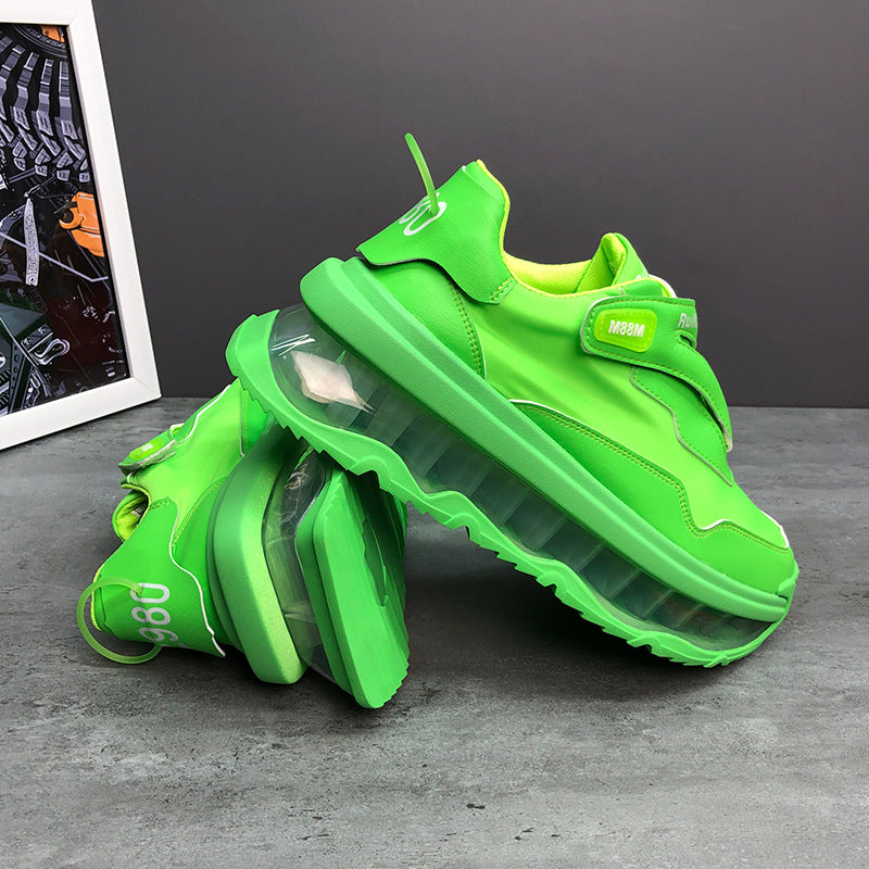 Men's Sports Aerating Plate Versatile Color Matching Casual Shoes