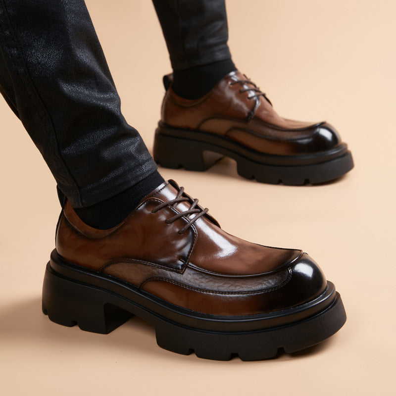 Men's Breathable Formal Suit Soft Bottom Commuter Men's Business Leather Shoes