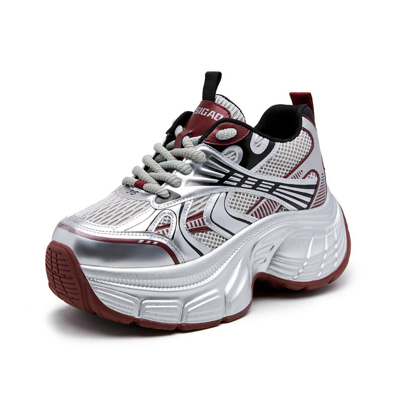 Women's Heightened Daddy Small Muffin Autumn Platform Women's Casual Shoes