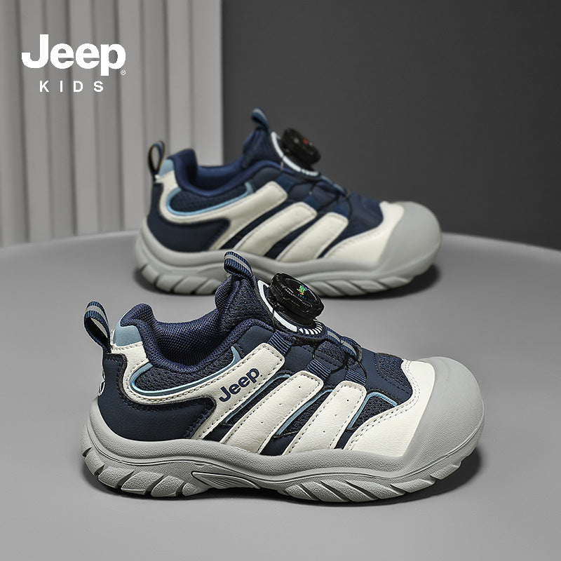 Children's Medium Large Youth Portable Outdoor Knob Casual Shoes