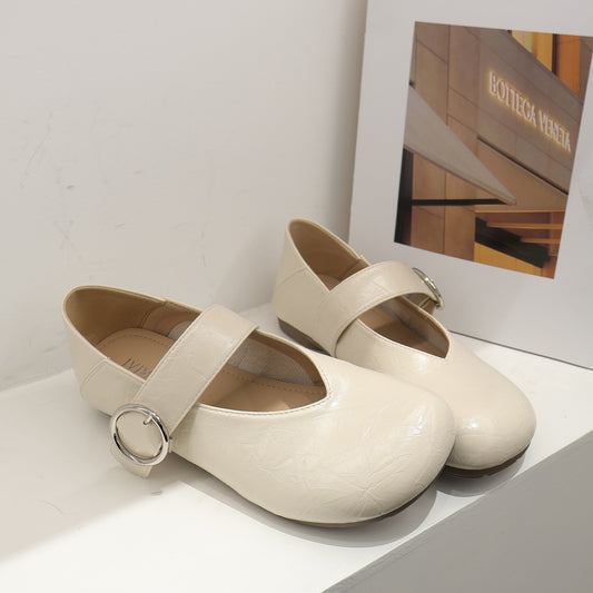Women's Low Mary Jane Soft Bottom Low-cut Small Simple Women's Casual Shoes