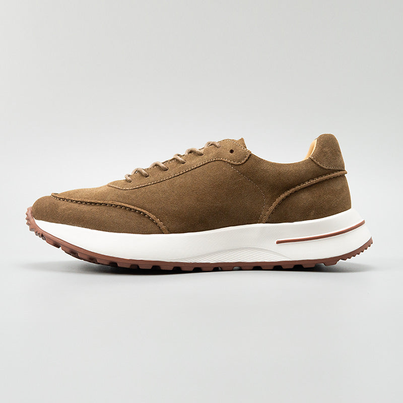 Men's Veet Lightweight Business Sports Versatile Fashionable Design Men's Casual Leather Shoes