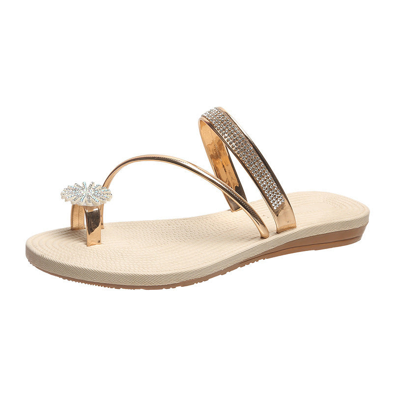 Women's Large Size Toe Covering Outdoor Summer Beach Sandals