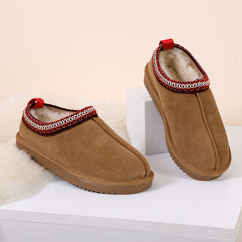 Women's Outer Wear Veet Toe Cap Semi Women's Snow Boots
