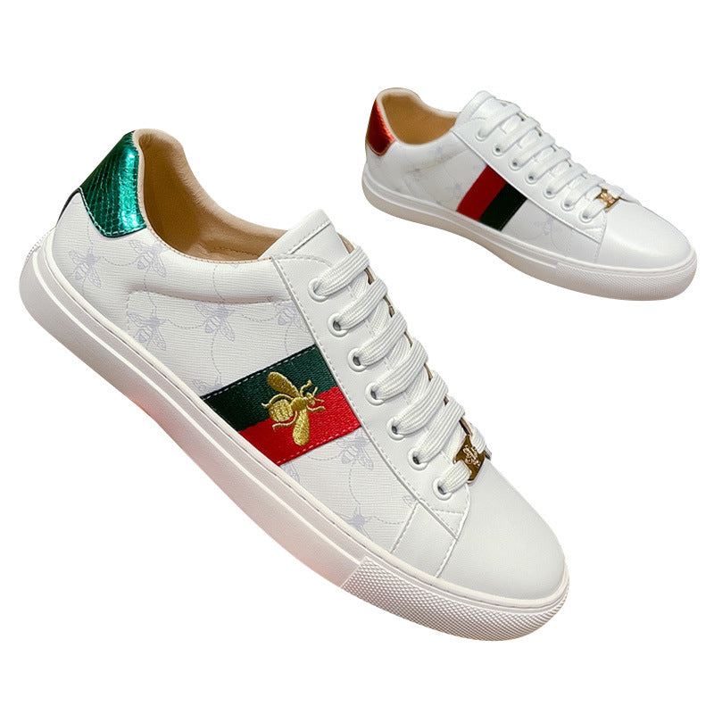 Men's Little Bee High Version Quality Sneakers