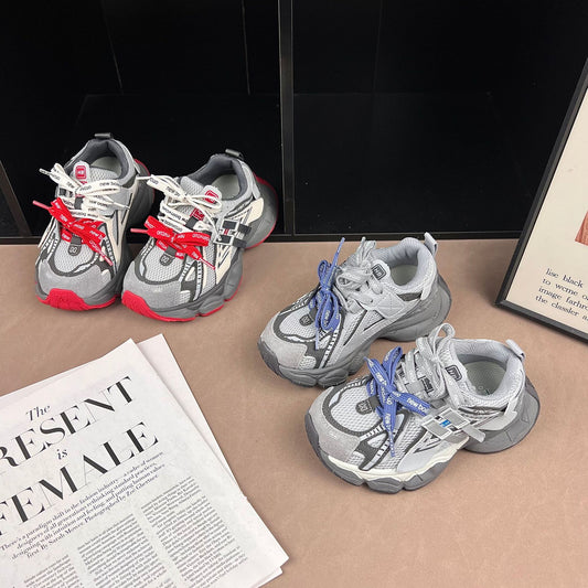 Children's Now Spring Boys Breathable Light Bottom Sneakers
