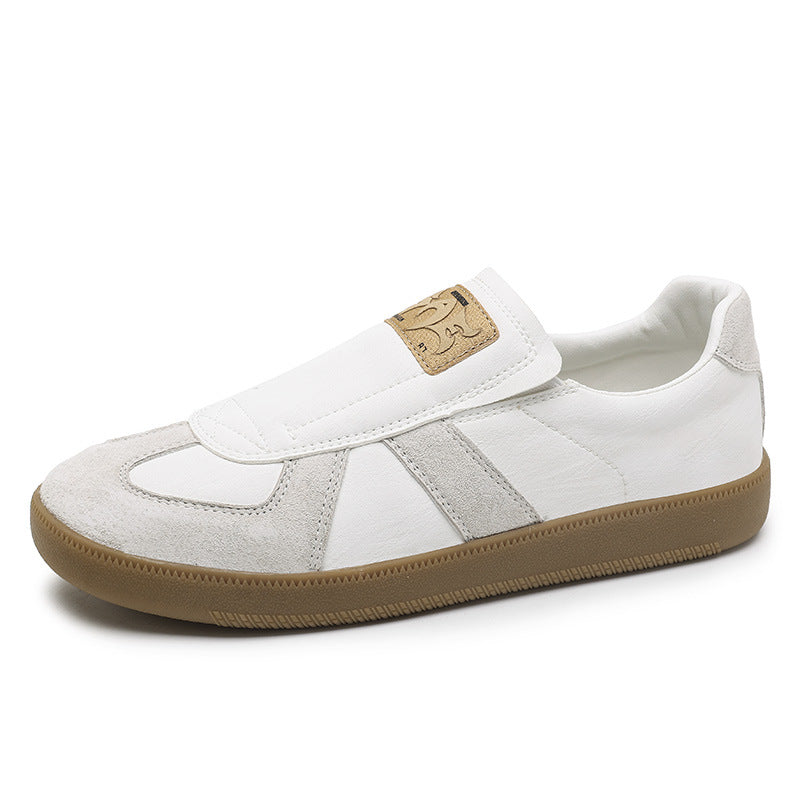 Men's Autumn Slip-on Lightweight Soft Sole Easy Wear Sports Moral Men's Shoes
