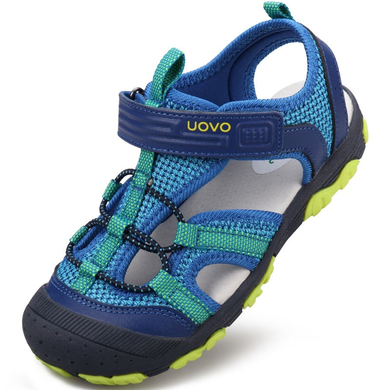 Children's Boys Closed Toe Korean Style Soft Bottom Kid's Sandals