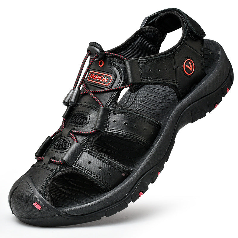 Men's Plus Size Summer Hollow Breathable Outdoor Sandals