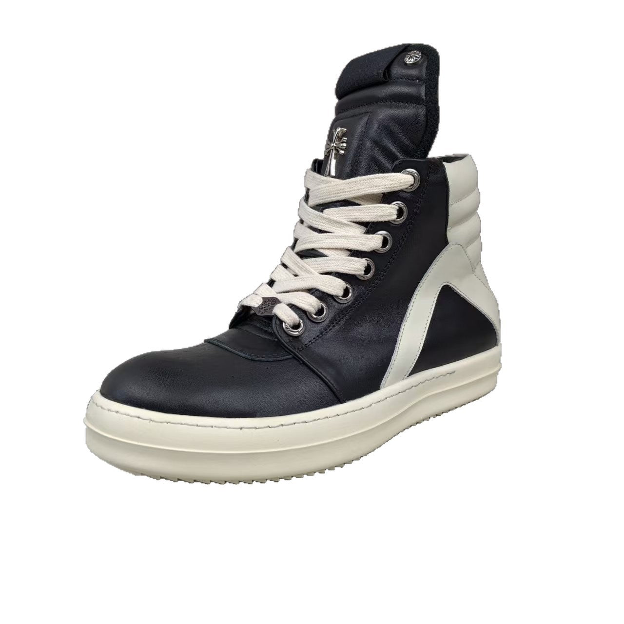 Men's White Panda Inverted Triangle Niche Fashion Men's Board Shoes