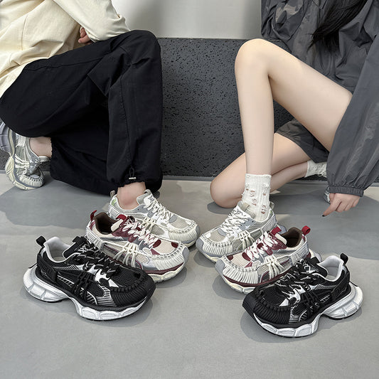 Women's Platform Dad Autumn Couple Korean Style Women's Sports Shoes