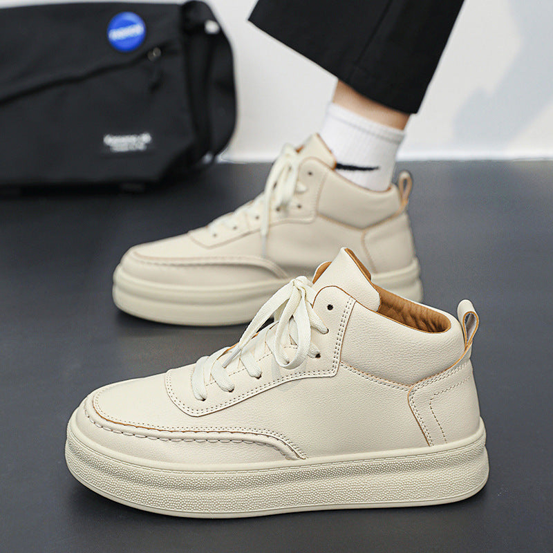 Men's Autumn Korean Fashionable Mid High Top Sneakers