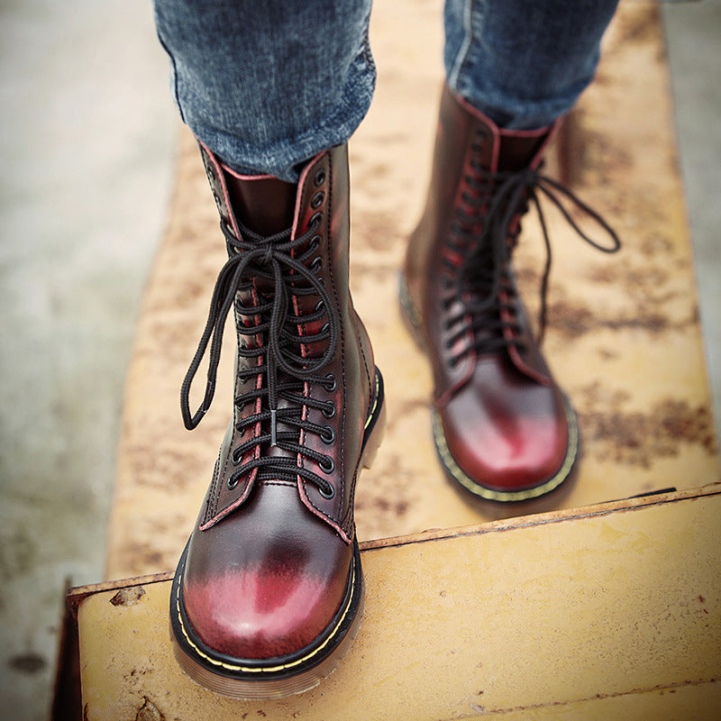 Plus Size Couple Fashion Wellingtons Summer Outdoor Boots
