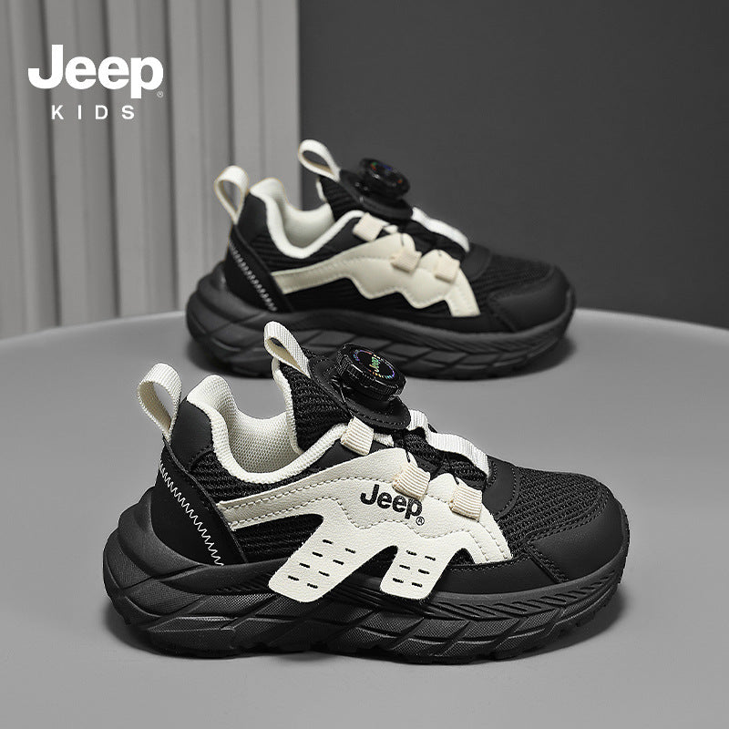 Outdoor Climbing Knob Running Green Less Basketball For Boys Autumn Children's Sports Shoes