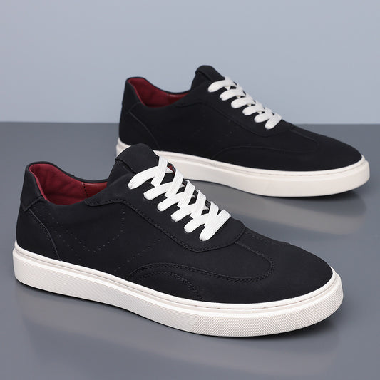 Men's Trendy British Style Breathable Daily Commuter Men's Board Shoes
