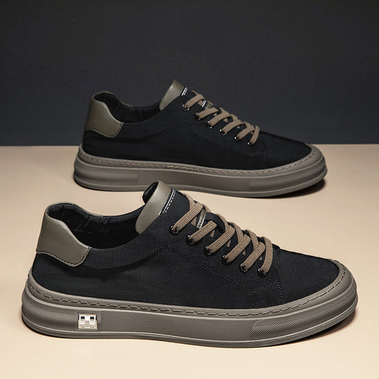 Men's Autumn Fashionable Comfortable Breathable Light Luxury Men's Board Shoes