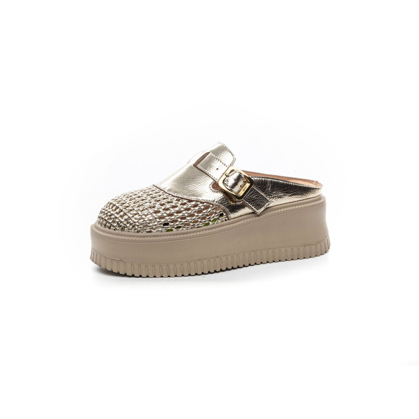 Women's Summer Outdoor Hole Thick Bottom Toe Cap Flat Slippers