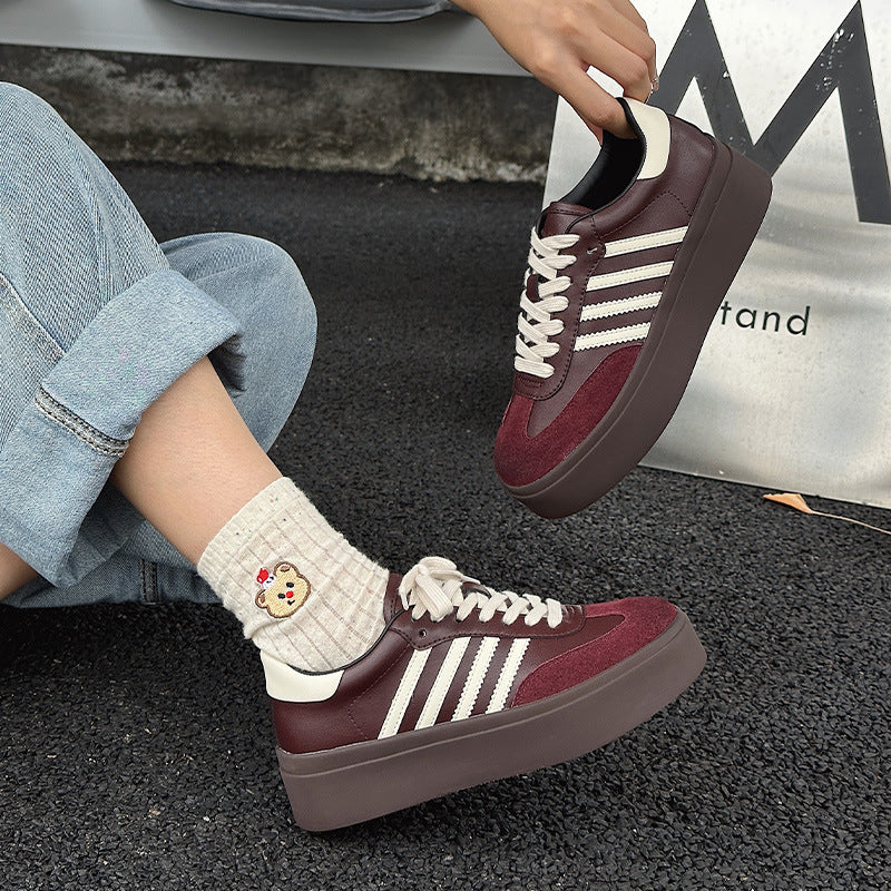 Women's Thick-soled German Training Brushed Retro Sports Casual Shoes