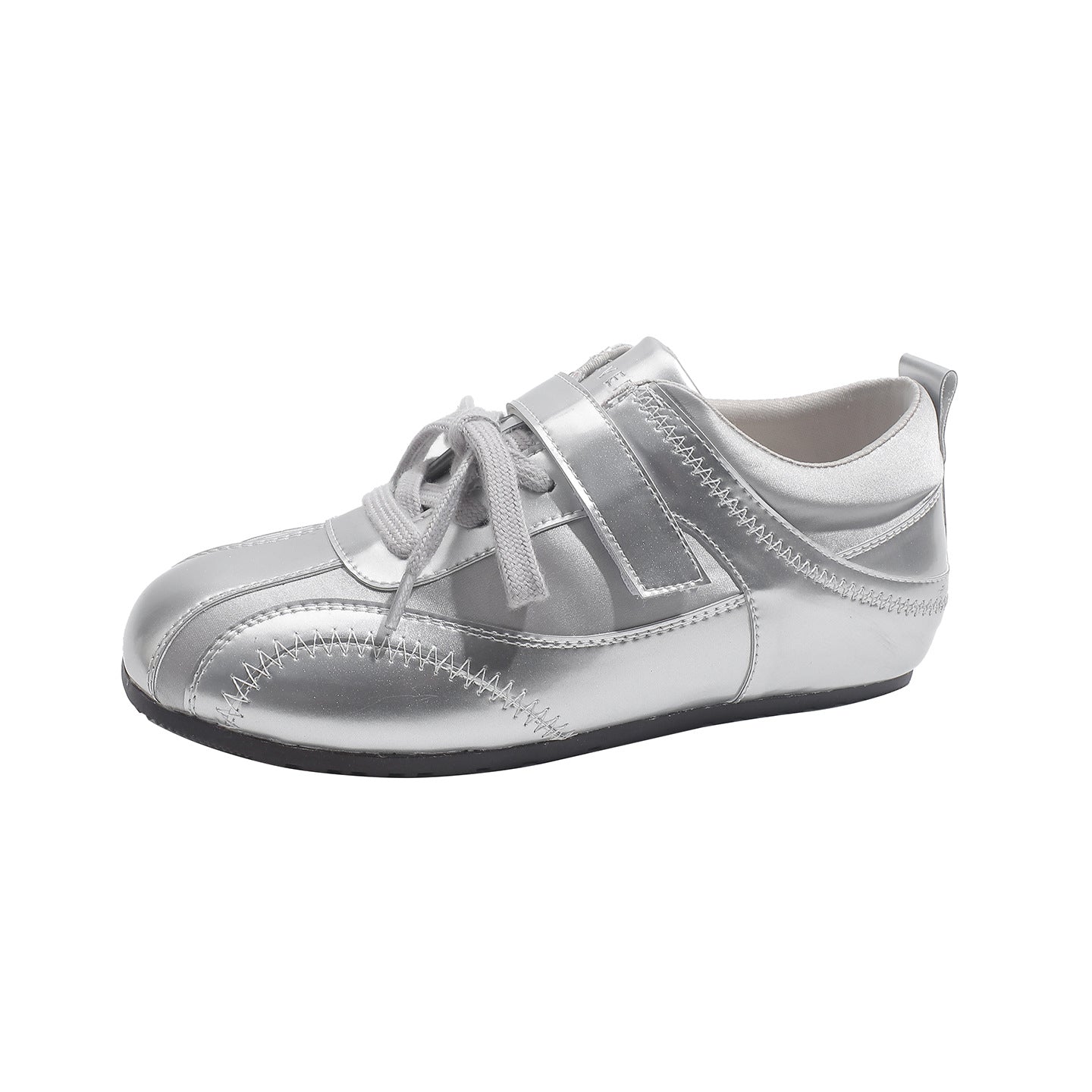 Women's Training Height Increasing Insole Satin Velcro Women's Sports Shoes