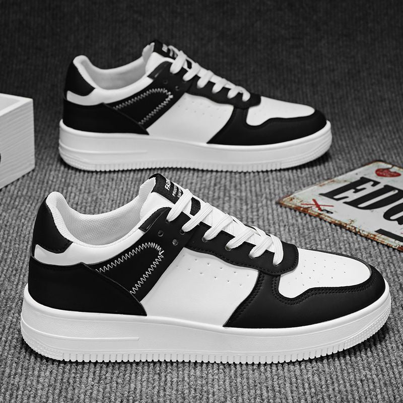 Men's Fashion Spring Boys Breathable Versatile White Sneakers