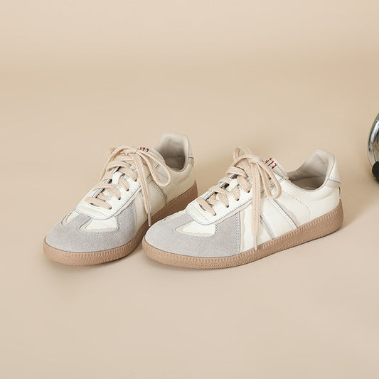 Women's German Training For Retro White Autumn Sneakers