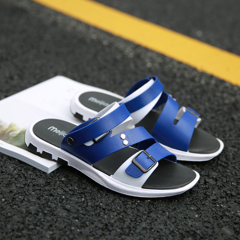 Men's Slip-on Feeling Four Outer Wear Driving Sandals