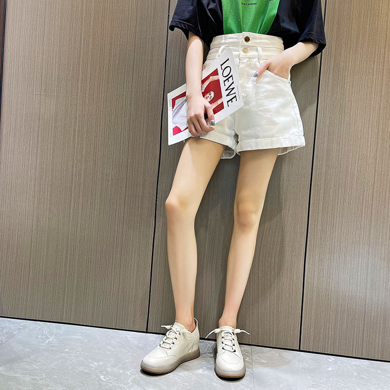 Women's Hidden White Platform Genuine Versatile First Layer Cowhide Lightweight Women's Casual Shoes