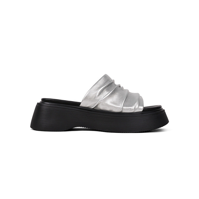 Women's Support Arch Sole No Tired Feet Height Slippers