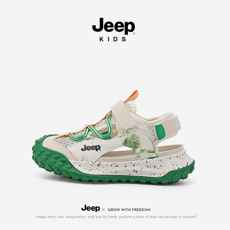 Children's Summer Closed Toe Wading River Tracing Kid's Sandals