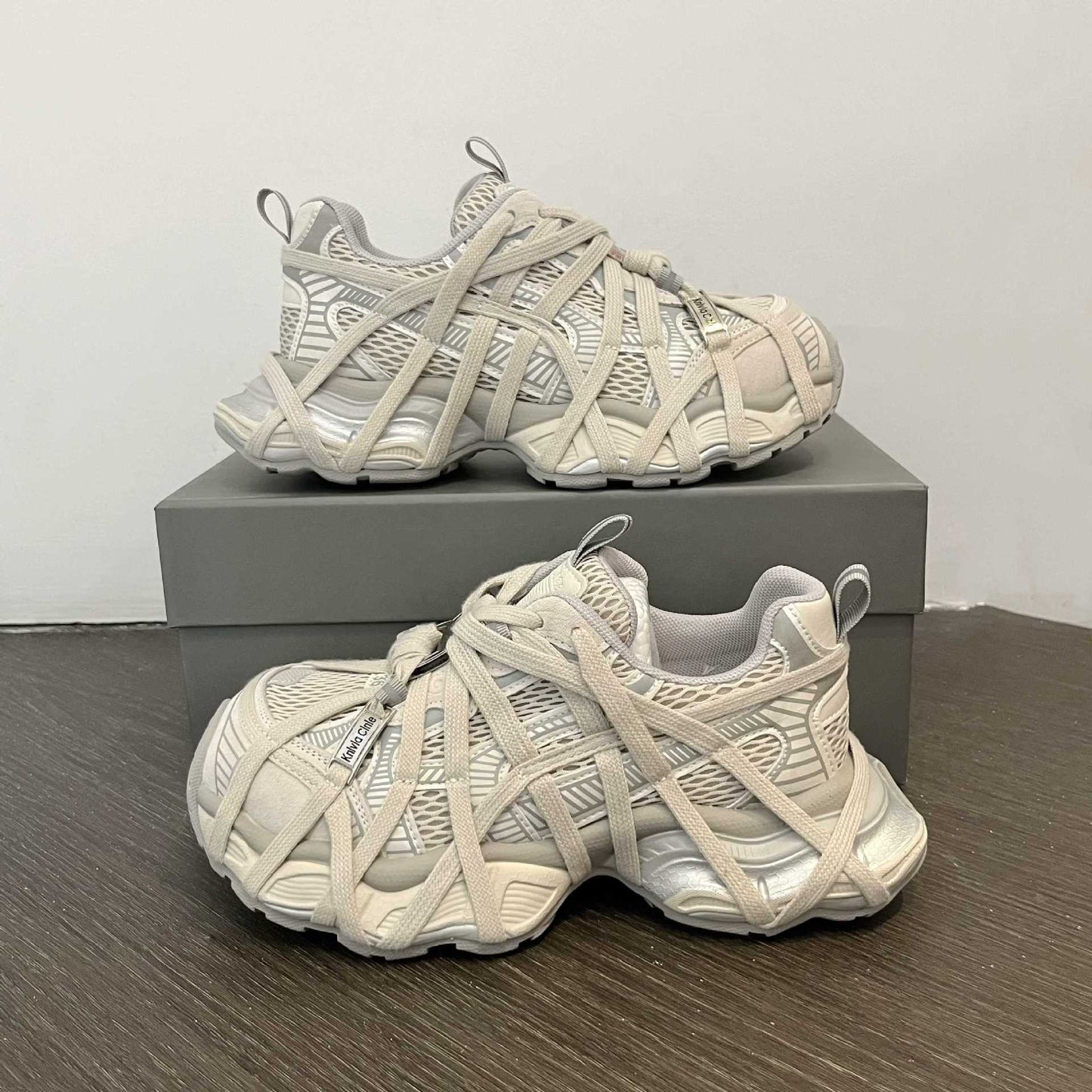 Women's Spider Dad Early Spring X Thick Bottom Women's Casual Shoes