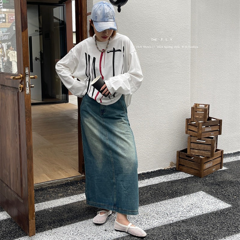 Flat Bottom Word Buckle Strap Shallow Casual Shoes