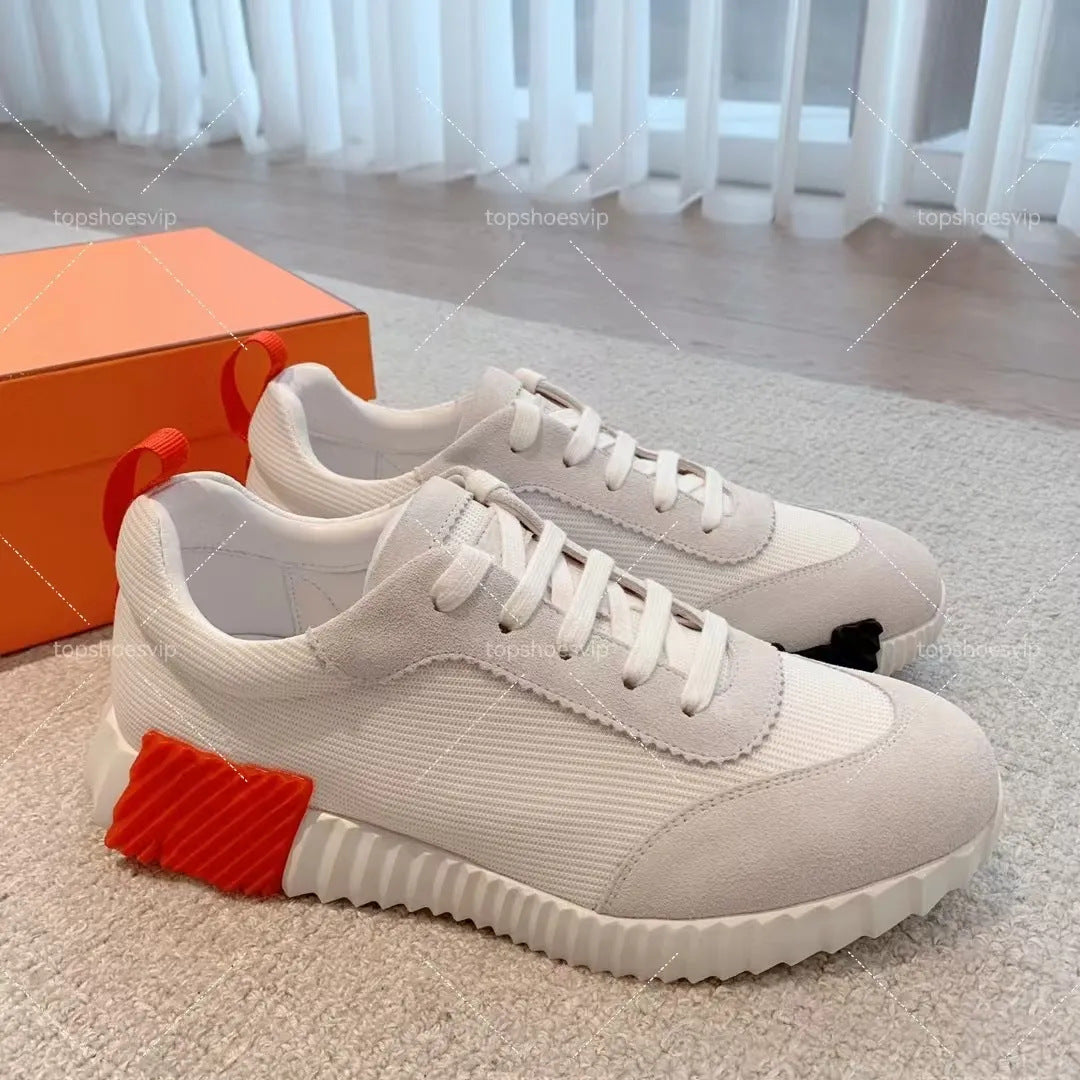 Women's Couples Fashion Genuine Running Surface Sneakers